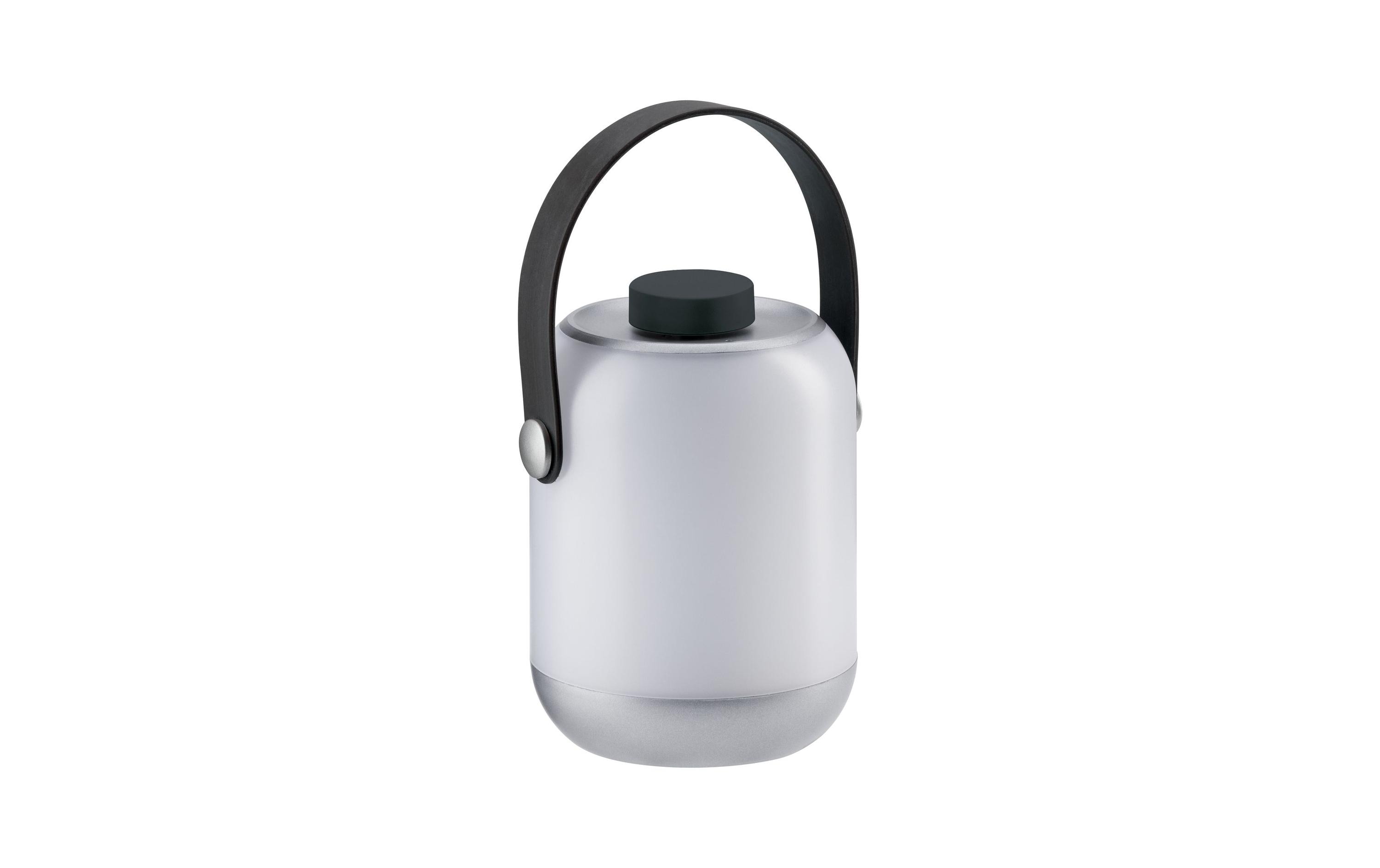 Tischleuchte Mobile Clutch, 3000K, Akkubetrieb, ChromAkkuleuchte