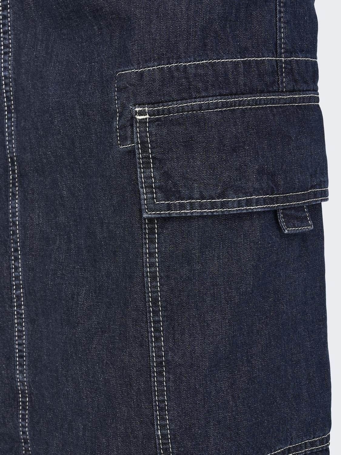 ONLSKYLAR Jeansrock Dark Blue Denim