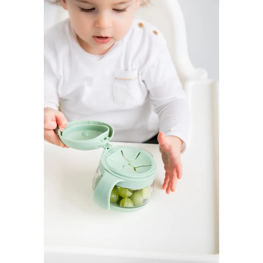 ubbi® Snack-Container, salbeifarben