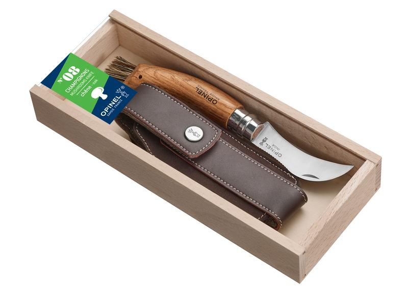 opinel Geschenkbox N°8 Pilzmesser Oakwood Pilzmesser Geschenkbox