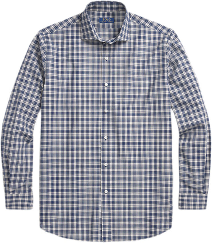 Polo Ralph Lauren 50/1 BISTRCH POPLIN-CUBDPPCS 6536 grey heather navy multi