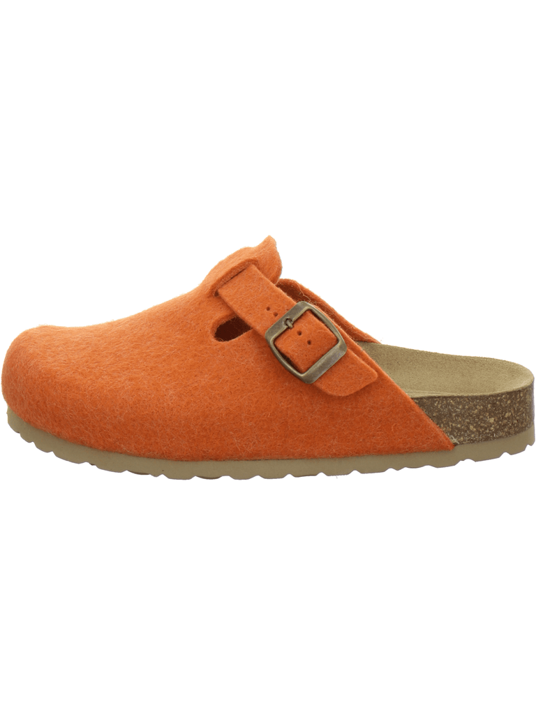 Filz Hausschuhe Damen orange