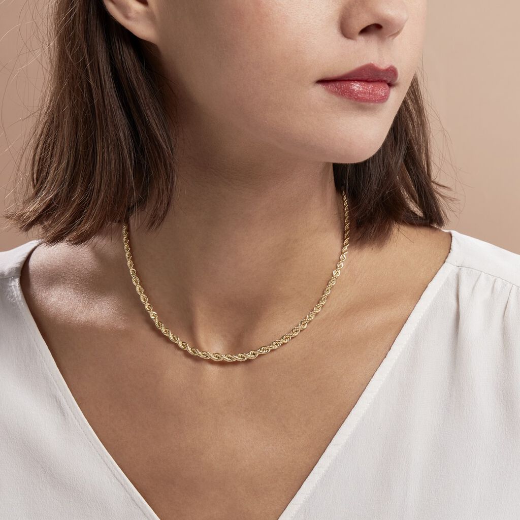 Collier Or Jaune Jerry Danilo
