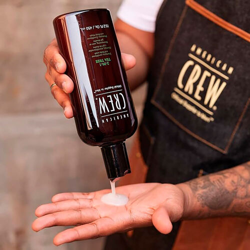 American Crew - Árbol De Té Jabón Líquido 3 En 1 450ml