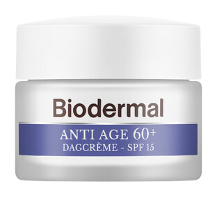 Combiset Biodermal Anti Age 60  Gezichtsverzorgingsroutine - Dag- en Nachtcrème - 2 stuks