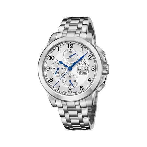 Jaguar Valjoux Automatic J978 Herreur, Stål, 45 mm