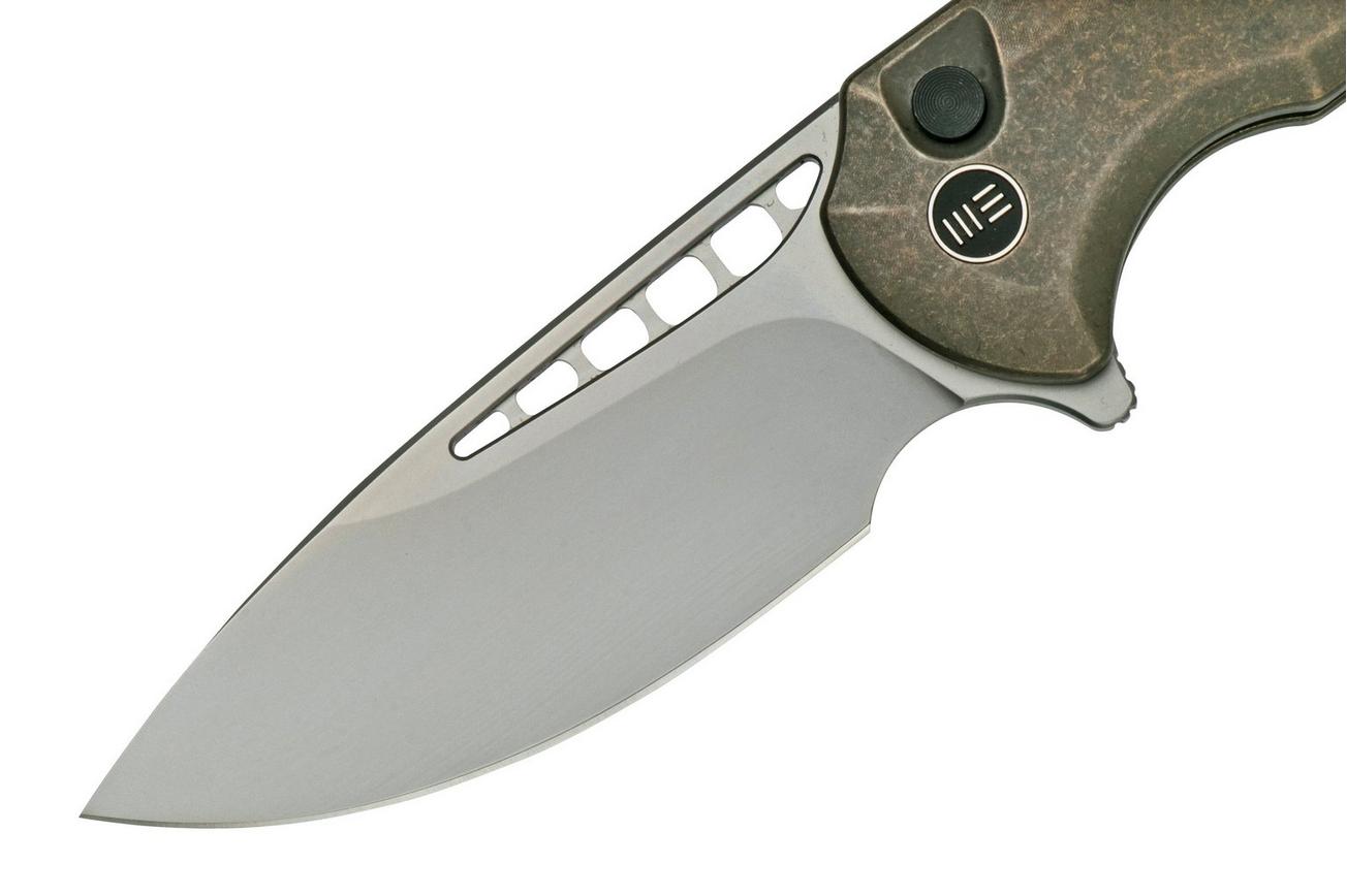 WE Knife Mini Malice WE054BL-4, Bronze Titanium zakmes