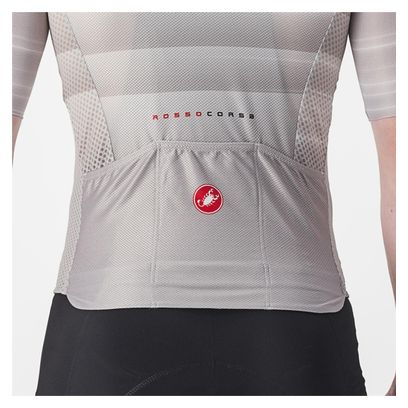 Maillot Manches Courtes Castelli Climber's 3.0 SL2 Gris