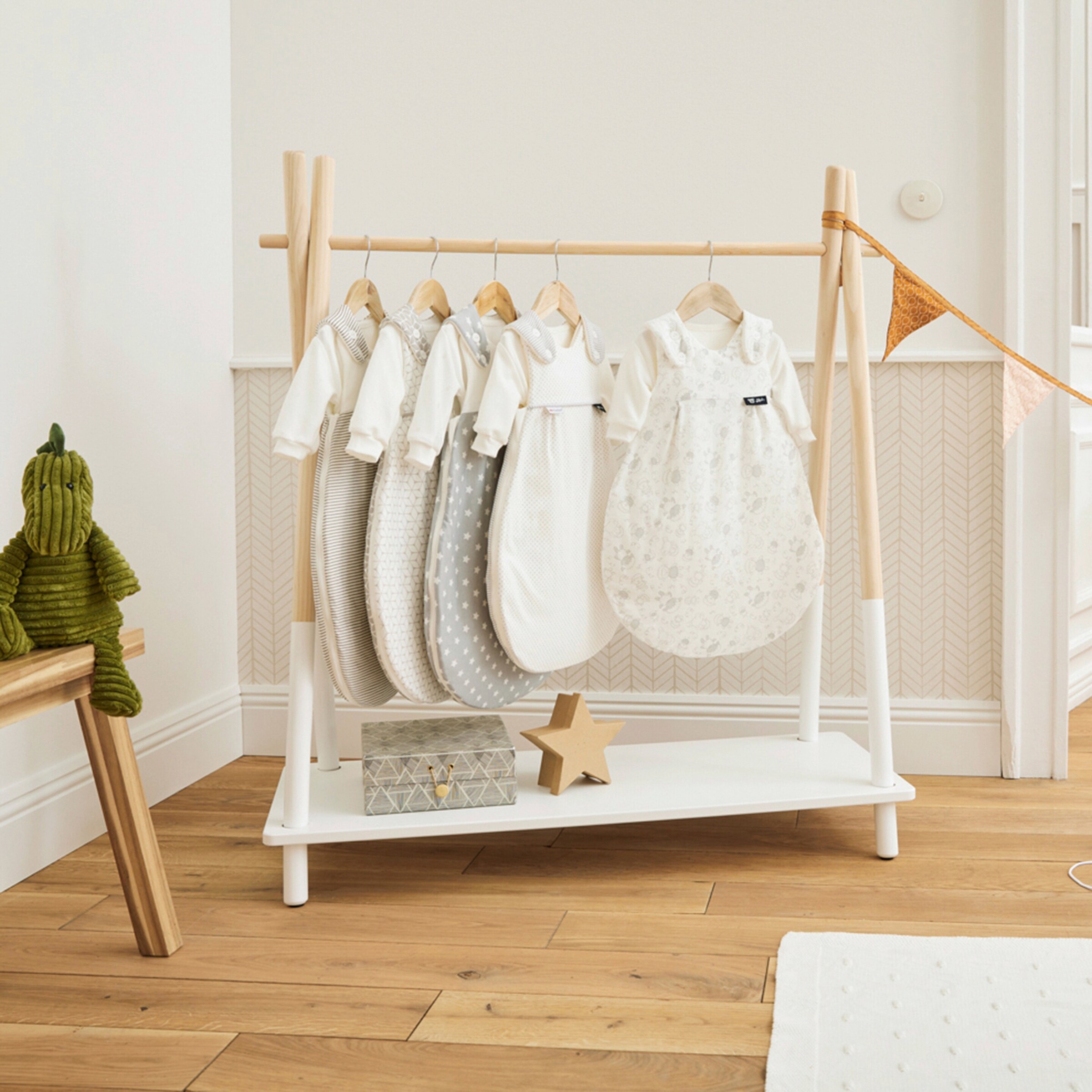 Alvi - BABY-MÄXCHEN 3-tlg. Ganzjahresschlafsack 2.5 TOG Schäfchen
