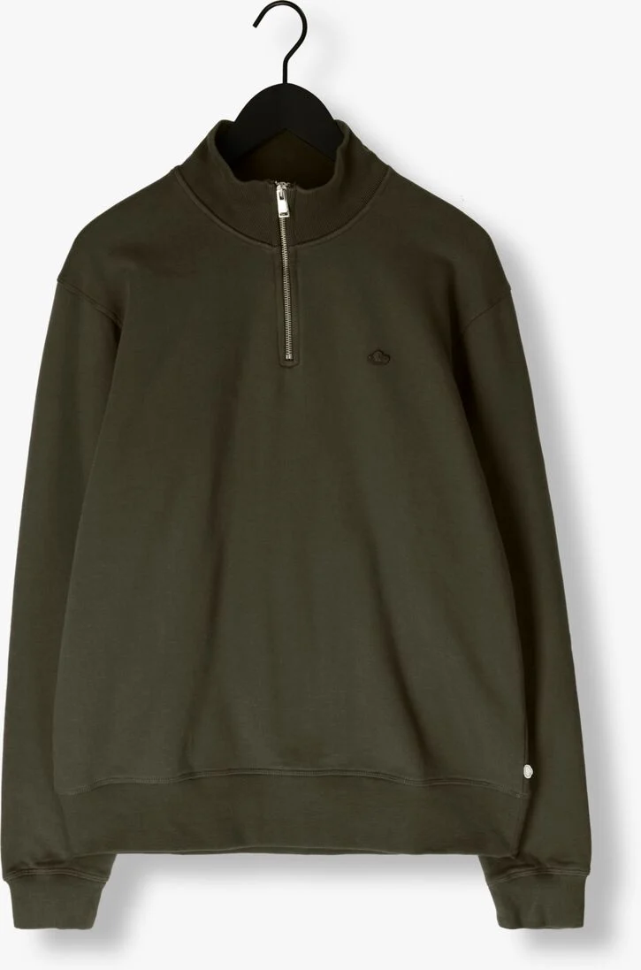 THE GOODPEOPLE donkergroene the goodpeople sweater lucca