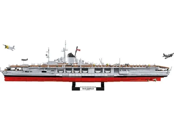 COBI Aircraft Carrier Graf Zeppelin, Byggesæt, 3 År, Plast, 3136 stk