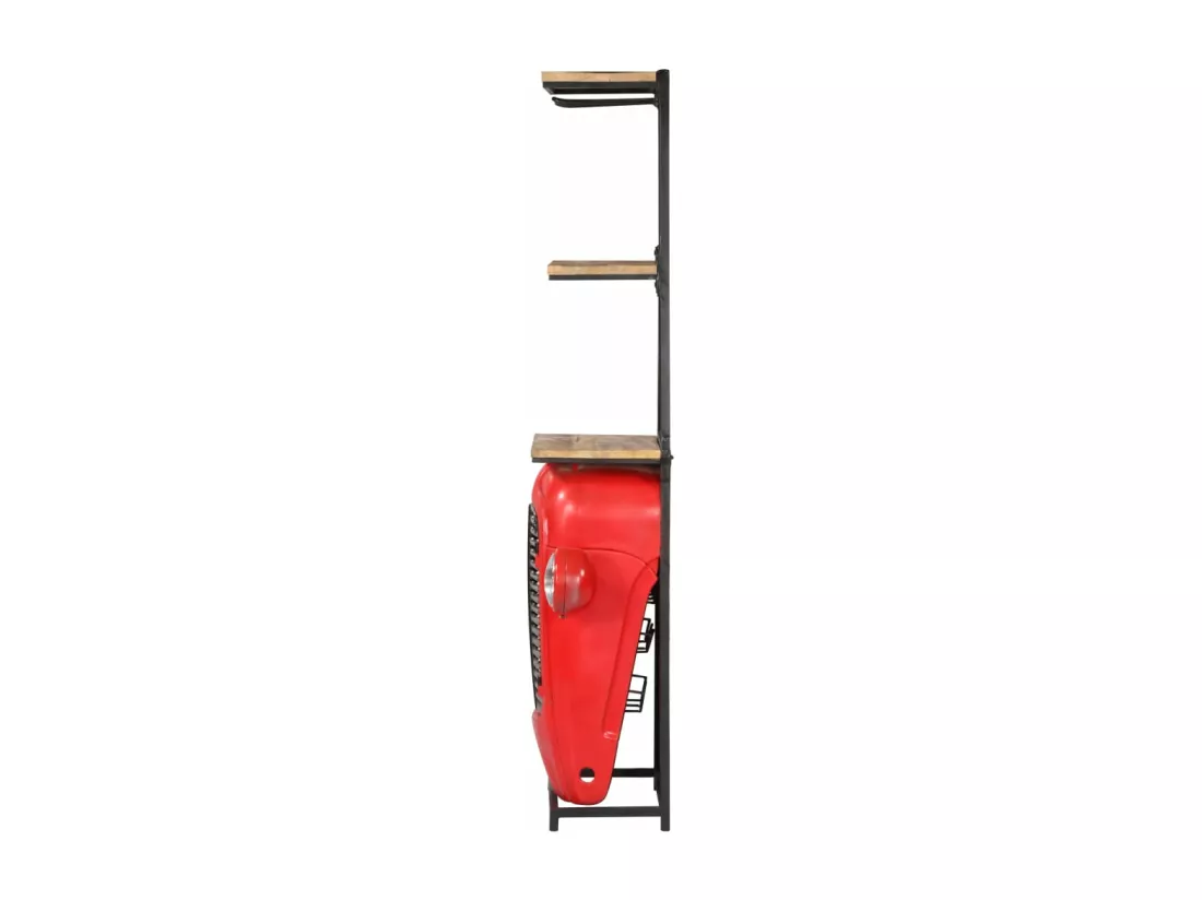Cave à vin Tracteur 49x31x172 cm Bois massif de manguier