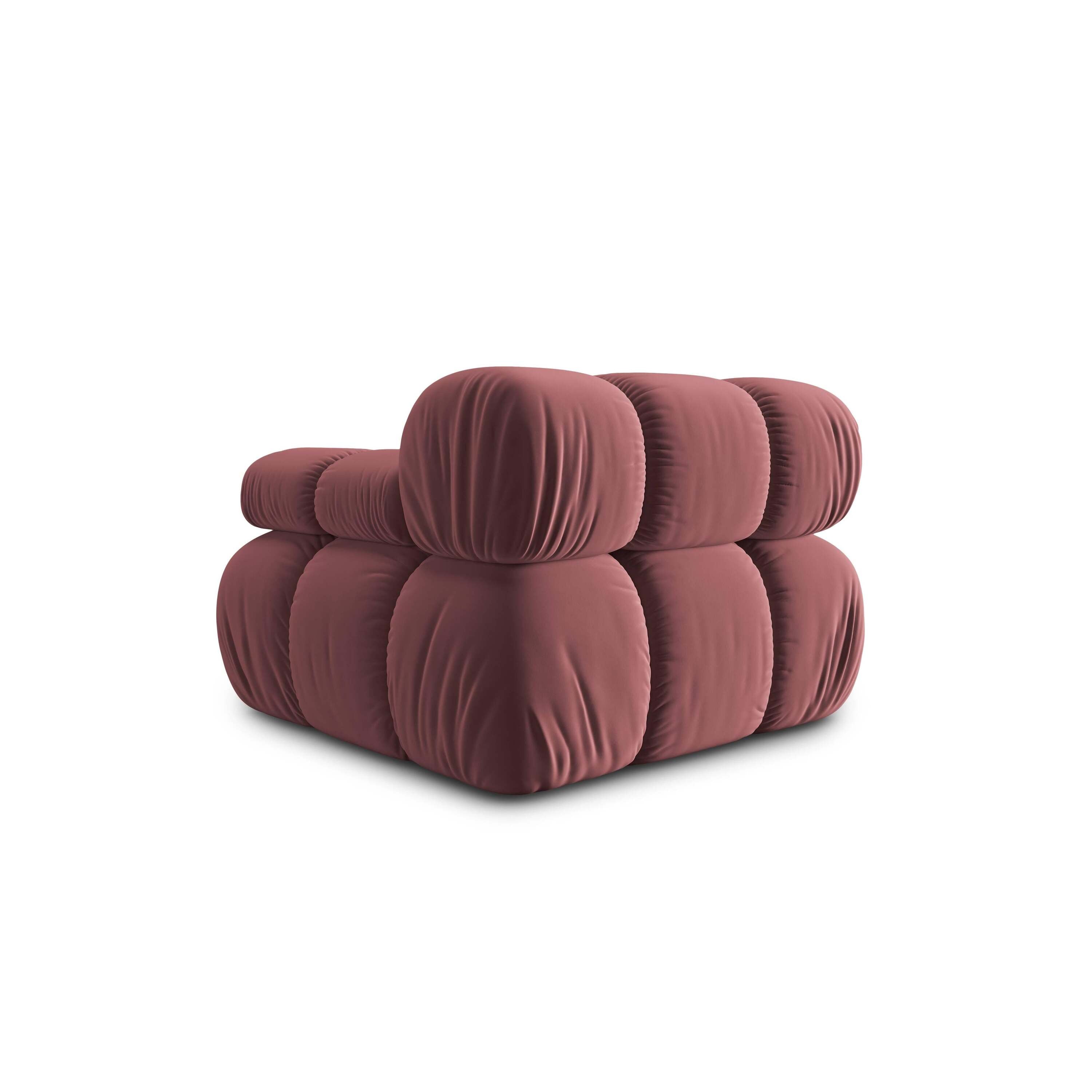 Milo Casa Tropea Modulair Bank Element - Hoek  Rechts - Roze