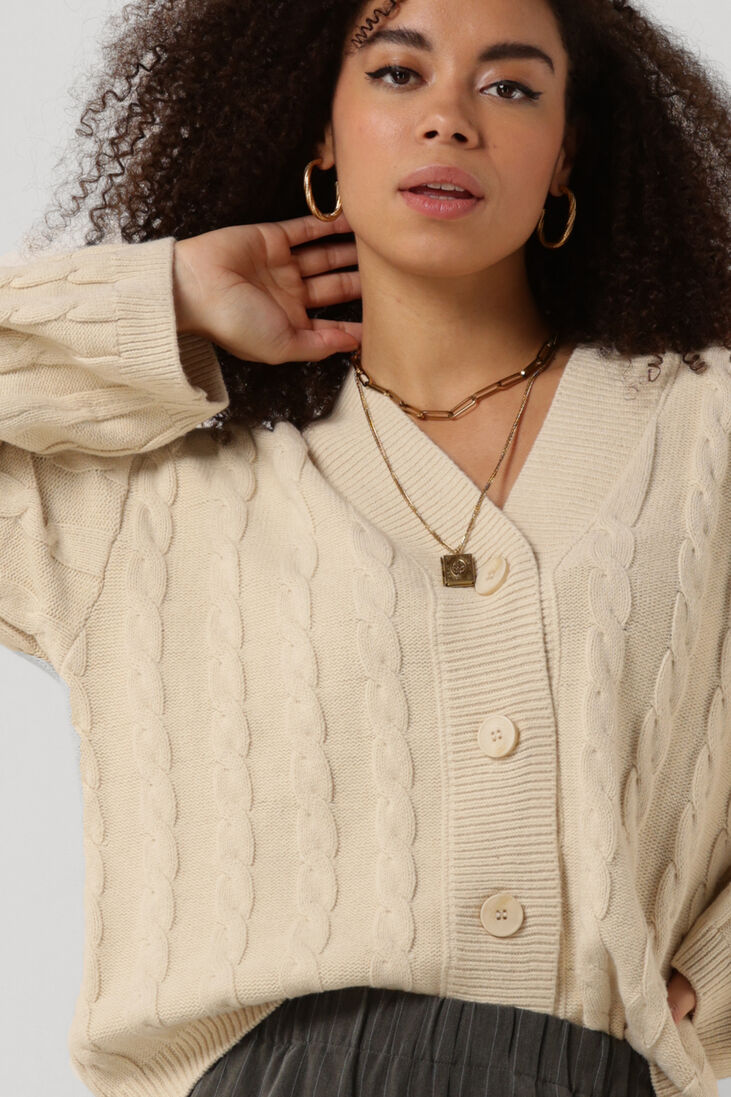 MODSTR\u00D6M zand modstr&ouml;m vest alice cardigan