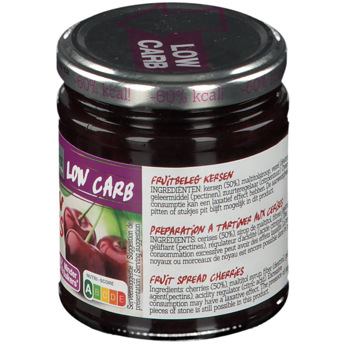 Damhert LOW CARB Kirschen Konfitüre