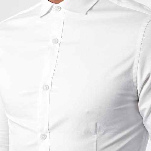 Chemise Manches Longues Parma Blanc