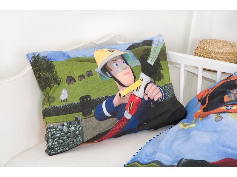 Herding Kinderbettwäsche Feuerwehrmann Sam 100 x 135 cm   4 Bettwäsche für Kinder