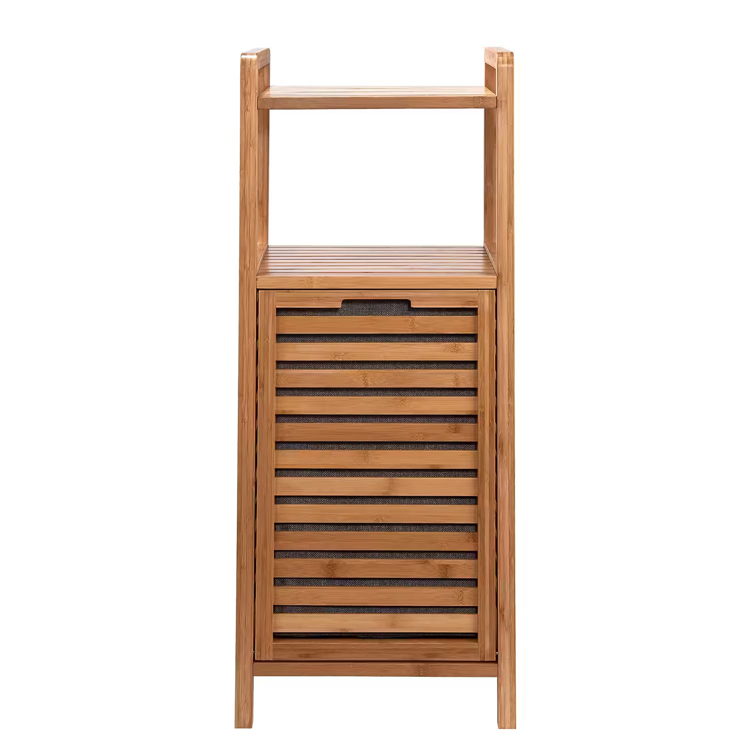 BIG BAMBOO Regal mit Wäschekorb