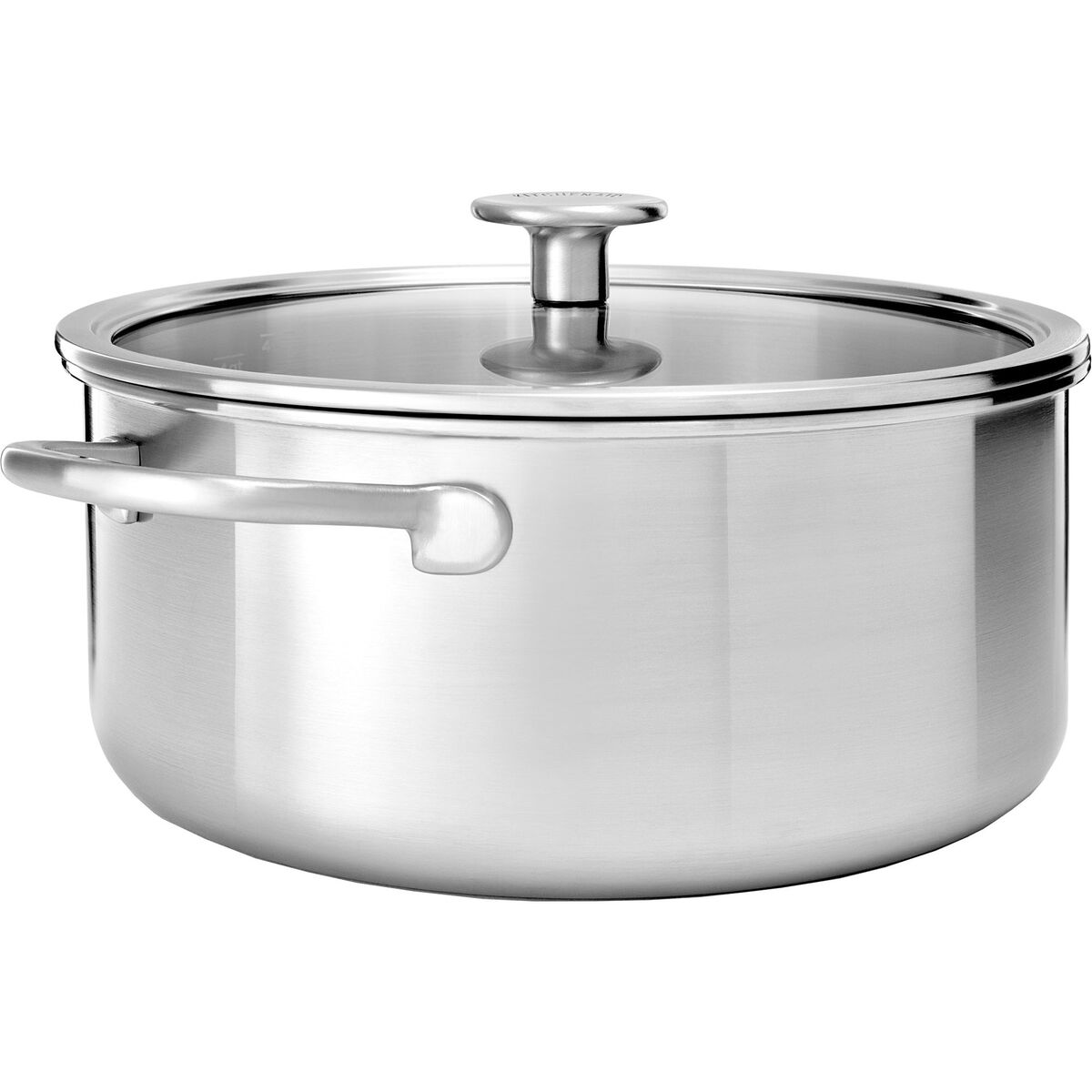 Cookware Collection Gryte med lokk, Rustfritt stål 24 cm