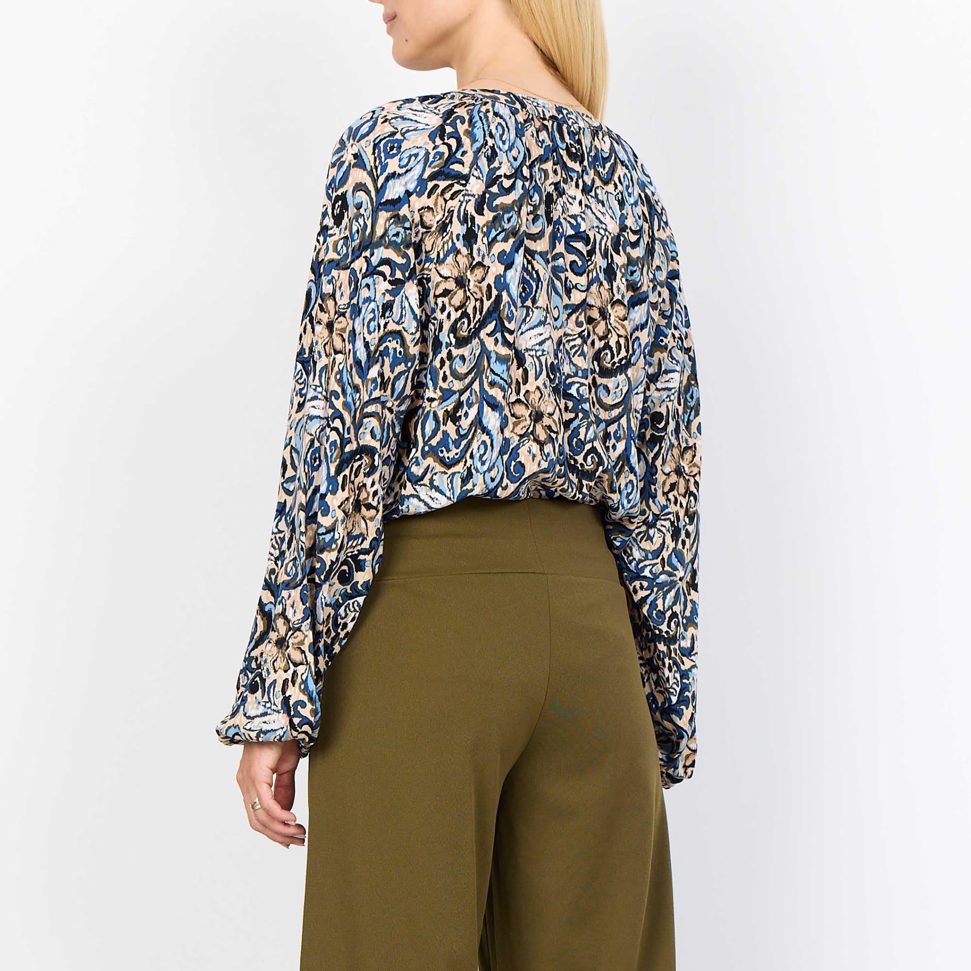 Blouse Femme bleu