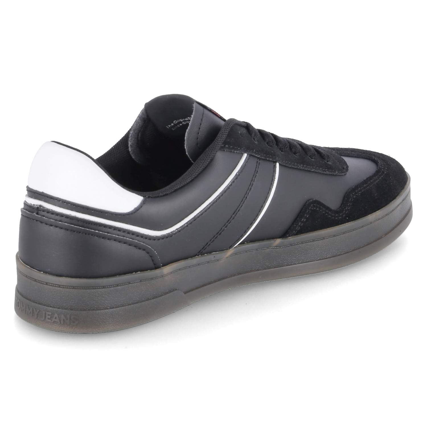 Tommy Hilfiger Sneaker TJM LEATHER RETRO CUPSOLE - black