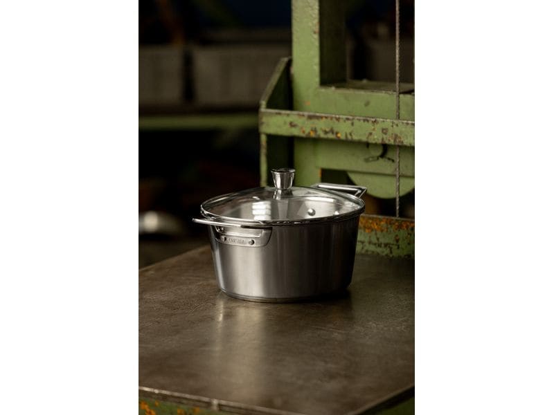 Cristel Kochtopf Collection 1826, 20 cm Edelstahl-Topf