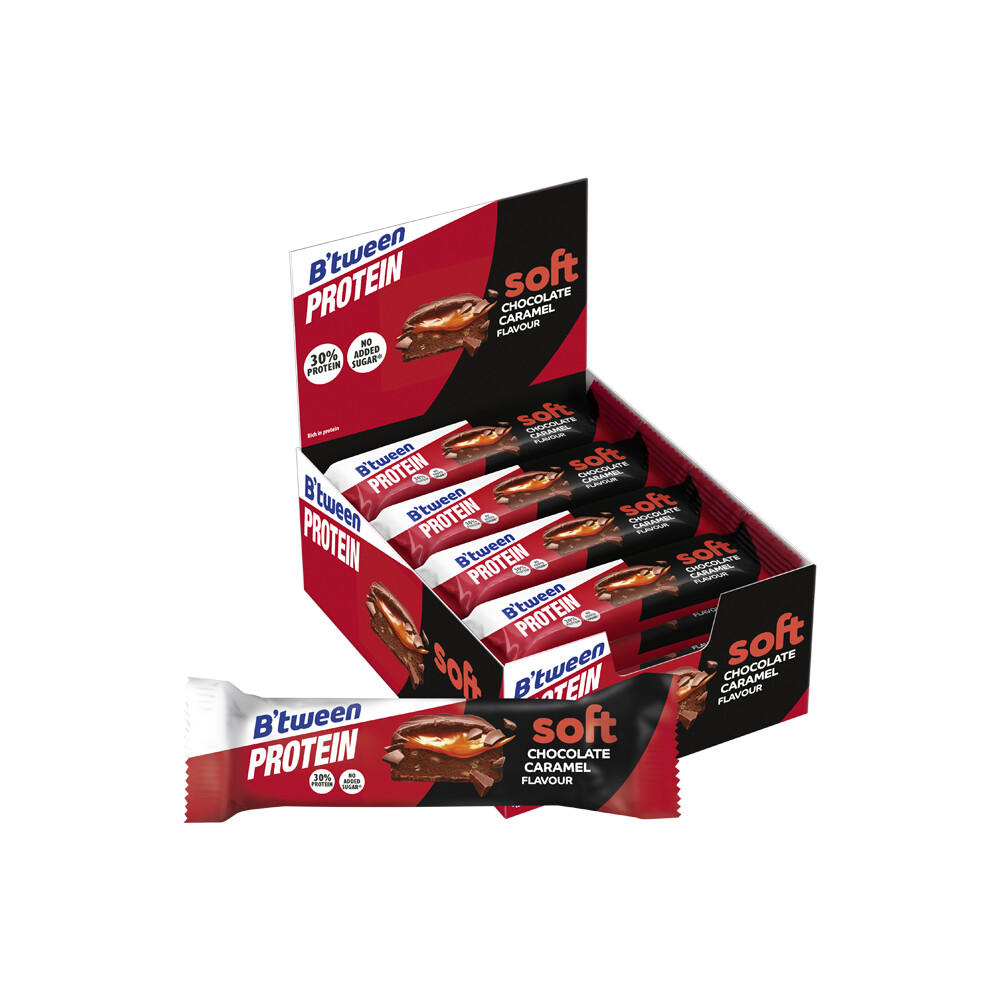 12x Hero B'tween Proteinreep Soft Chocolate Caramel45 gr
