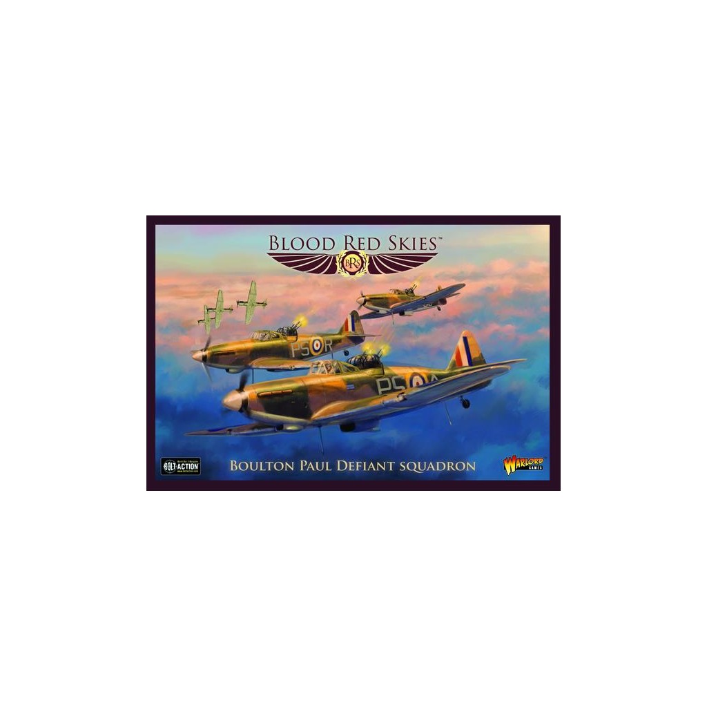 Blood Red Skies- British - Boulton Paul Defiant Squadron, 6 planes