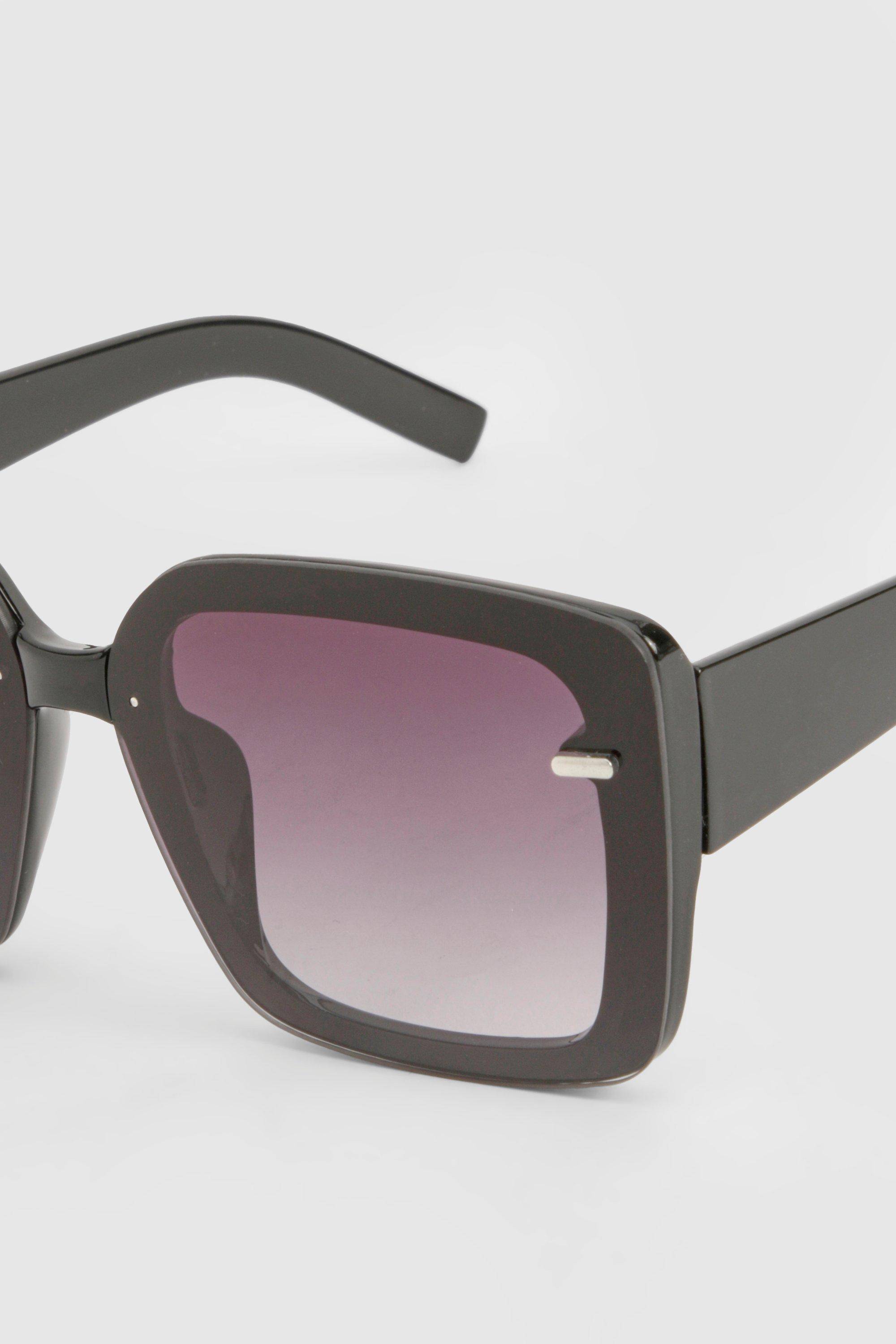 boohoo Lunettes de soleil carrées oversize