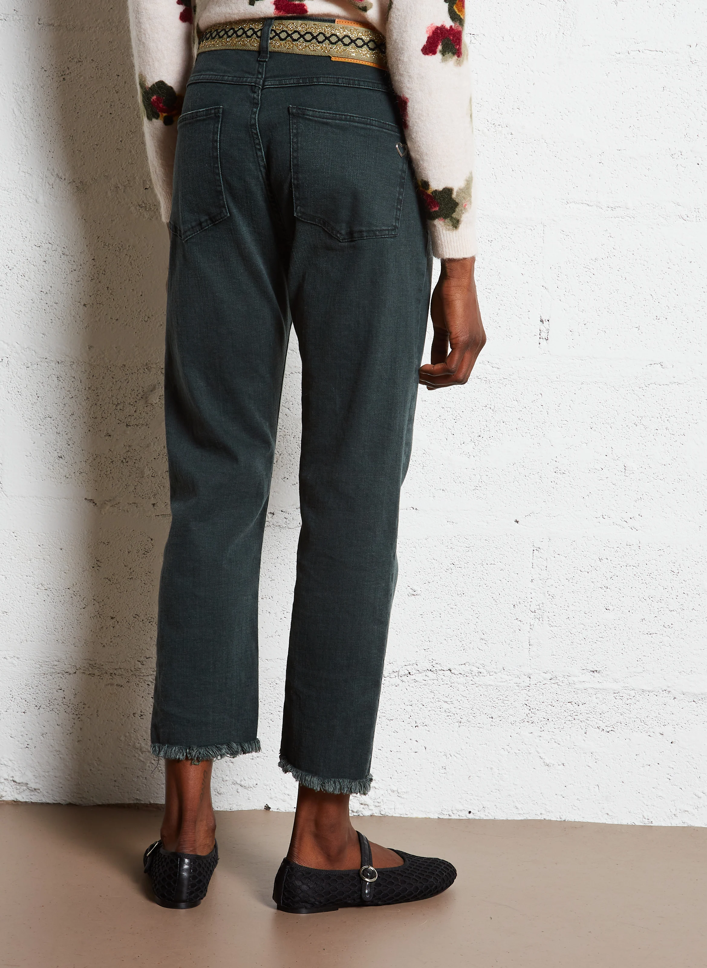 Jean slim| Vert