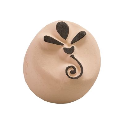 LaDot - Pierre pour tatouage éphémère - en céramique - taille S (2,2 x 2,2 cm) - brindille