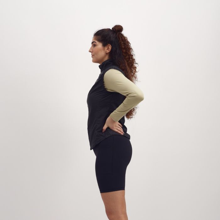 Lipati Dame Veste Drizzle Vest Sort