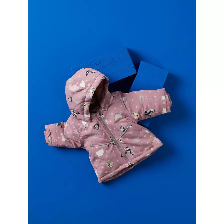 name it Outdoorjacke Nbfmaxi Zoo Nostalgia Rose