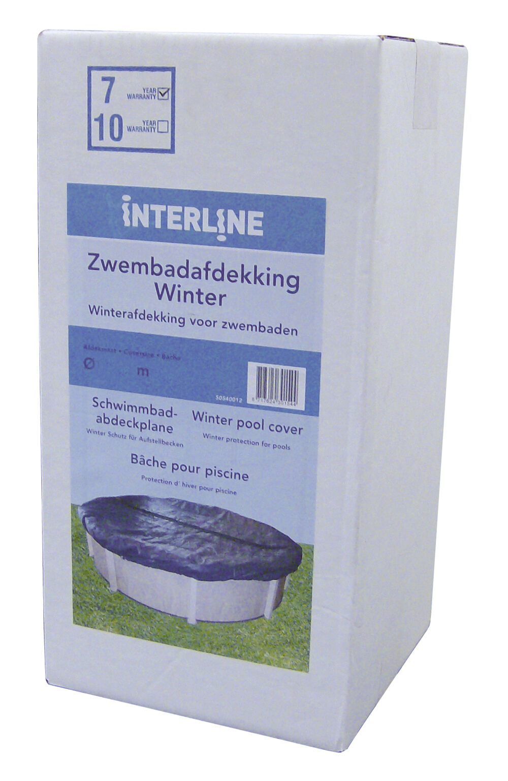 Interline Winter - Afdekzeil - Blauw - 360 cm