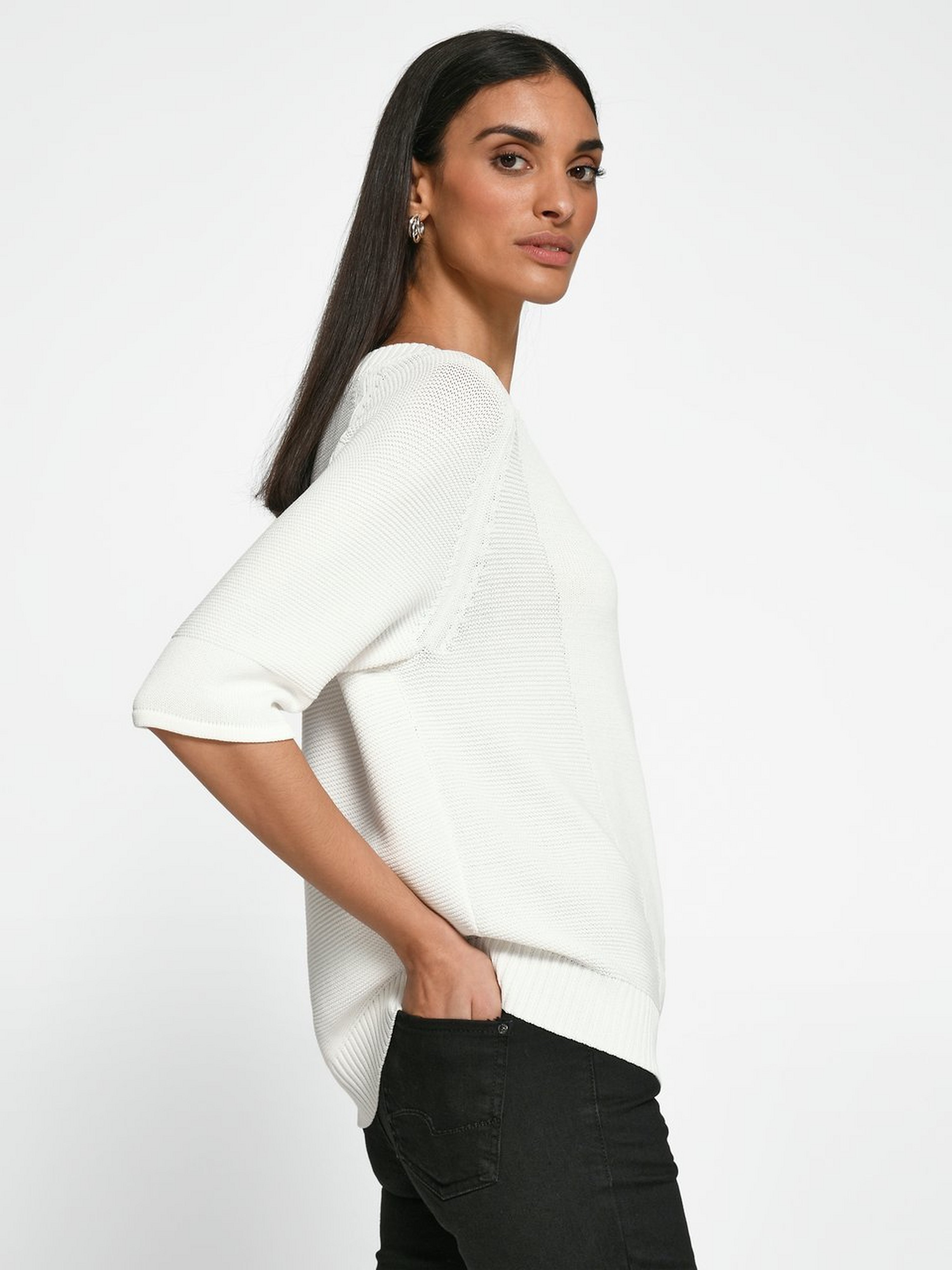 Pullover mit 3/4-Raglanarm