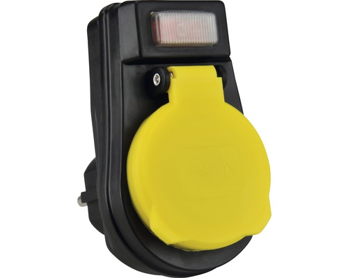 Buitenstekkeradapter IP44 Aan/Uit-schakelaar