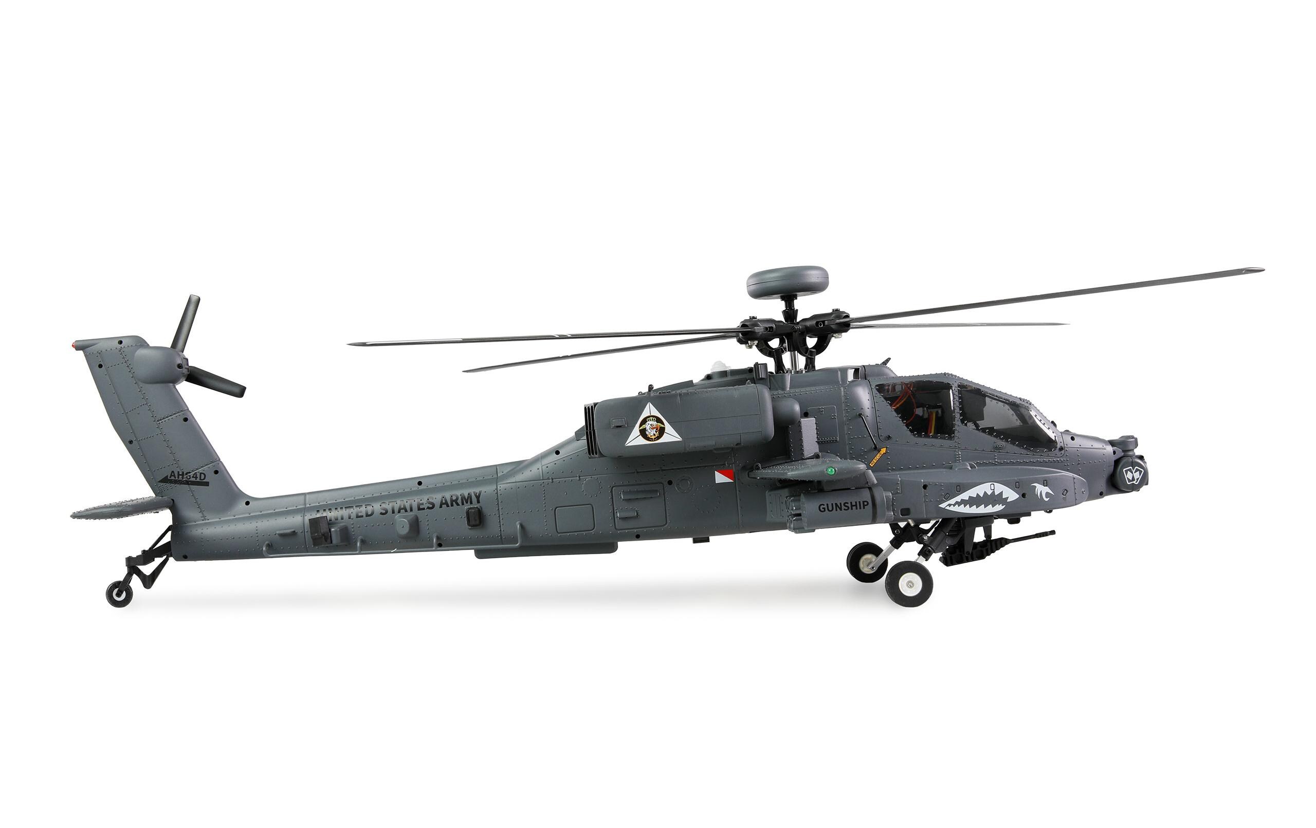 Helikopter AH-64D Apache RTF<br>Technisch ausgereifter Scale-Nachbau mit GPS und autonomen Flugfunktionen