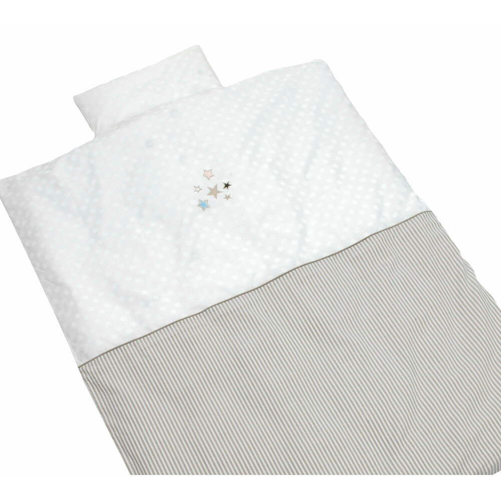 Be Be´s Collection Bebe's Collection 224-80 Bettwäsche 80x80 Glitzer-Sterne