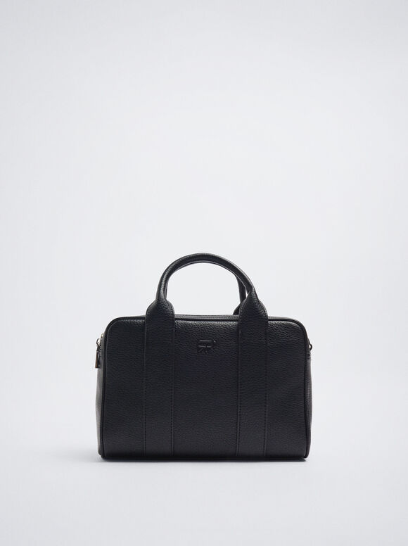 Bolsa tote básica - Preta