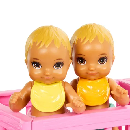 Barbie Skipper Babysitter Zwillings-Kinderzimmer-Spielset
