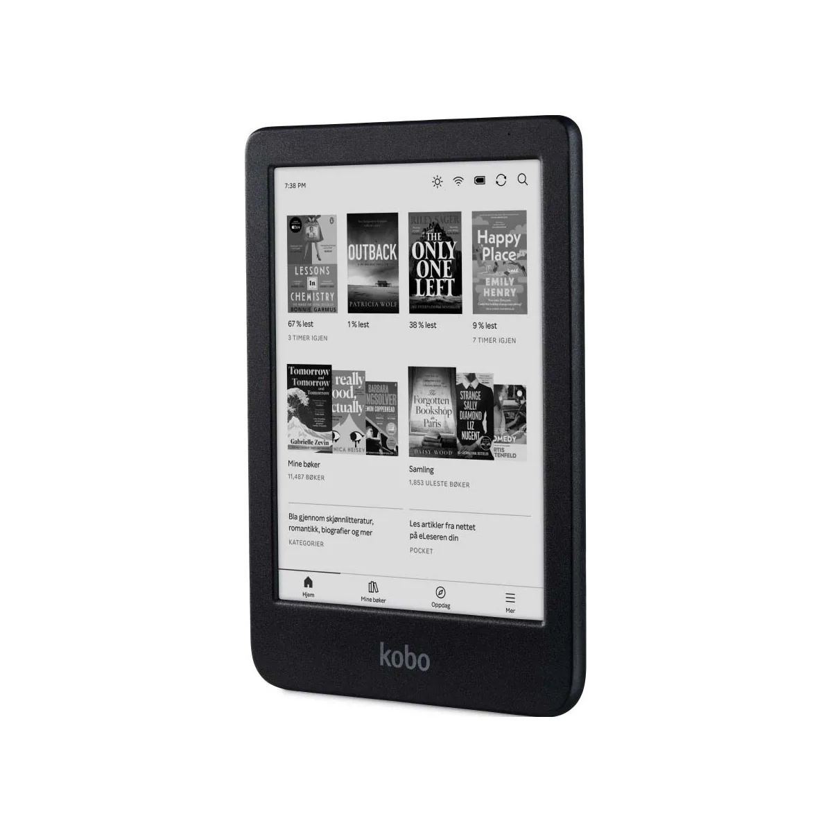 Kobo Clara BW eBook-leser 16GB (sort)
