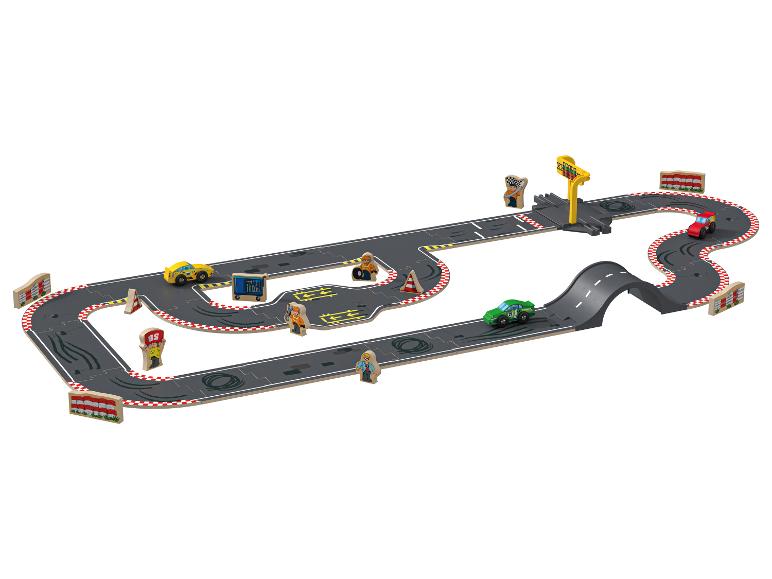 Houten stratenset of racebaan