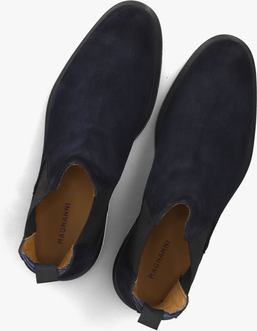 blauwe magnanni chelsea boots 25858