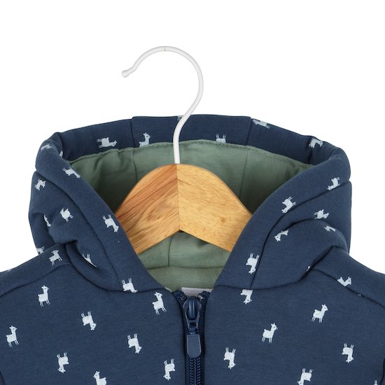 Lama Veste à capuche   Imprimé        1 mois   de               P'tit bisou