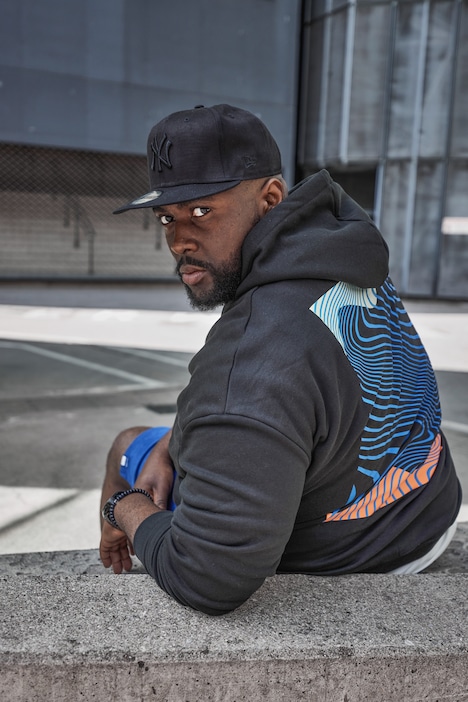 STHUGE Hoodie, oversized, Kapuze, Rückenprint, bis 8 XL