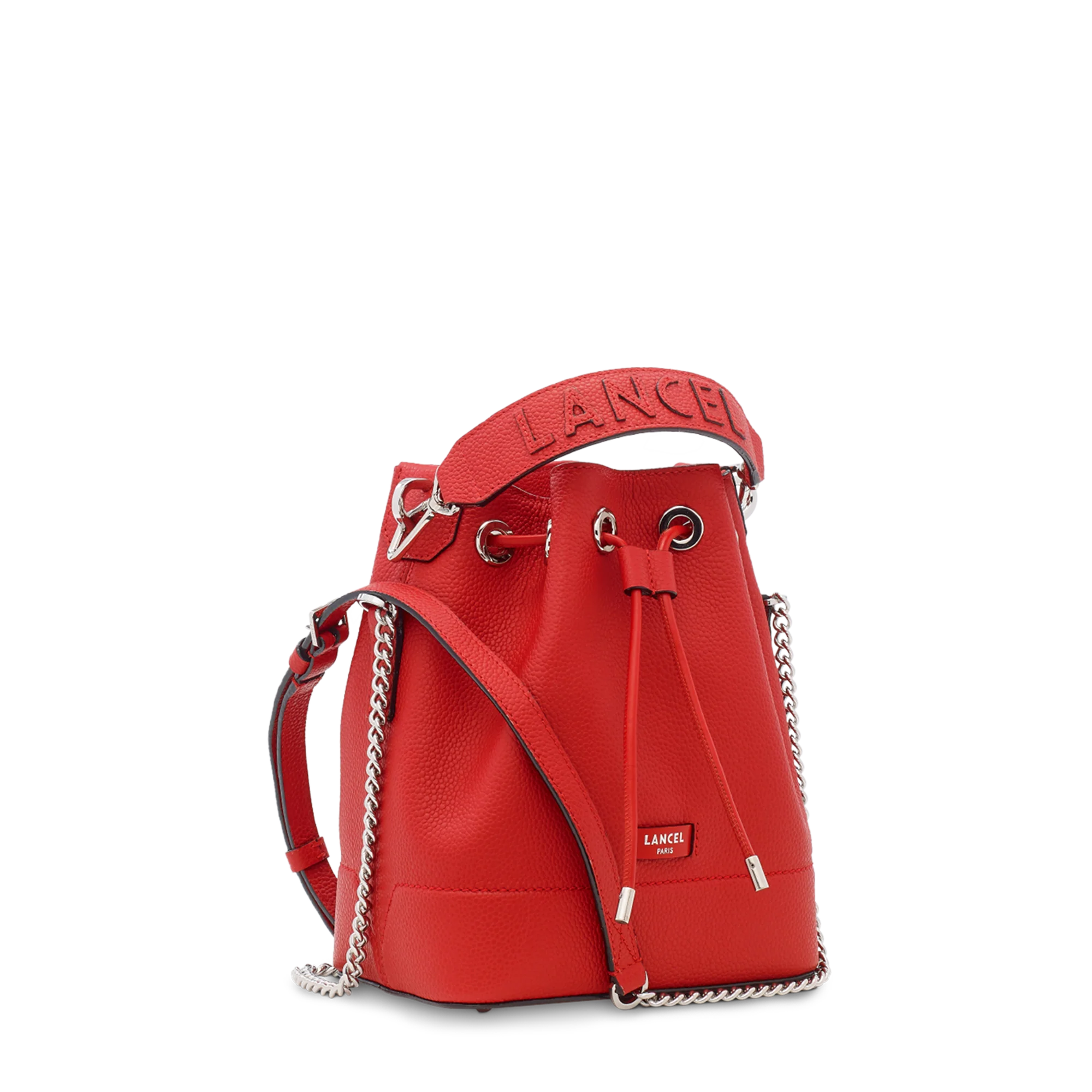 Sac seau Ninon de Lancel-Rouge