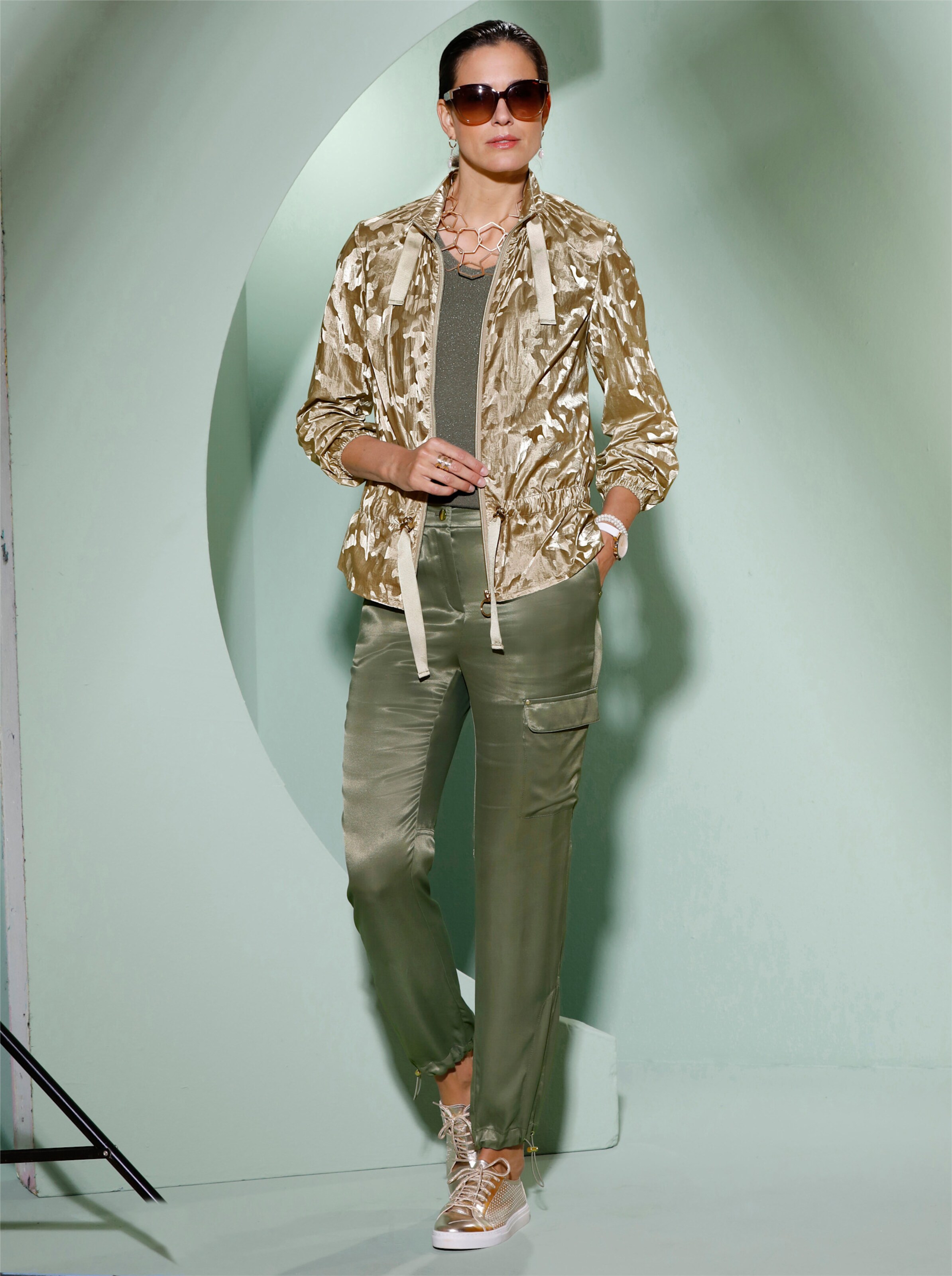 Cargohose in khaki