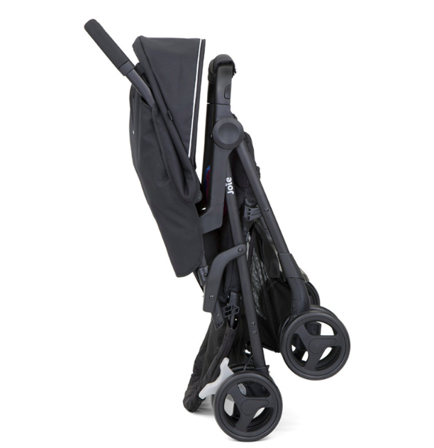 POUSSETTE DUO AIRE TWIN W/ RC DARK PEWTER - Ecru