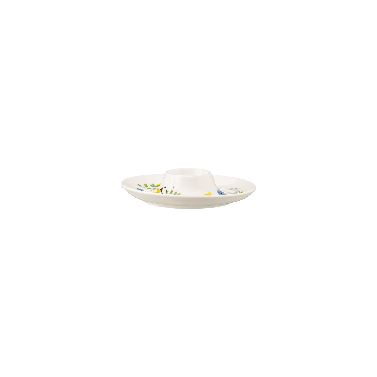 Brillance Bone China Fleurs des Alpes Eierbecher mit Ablage