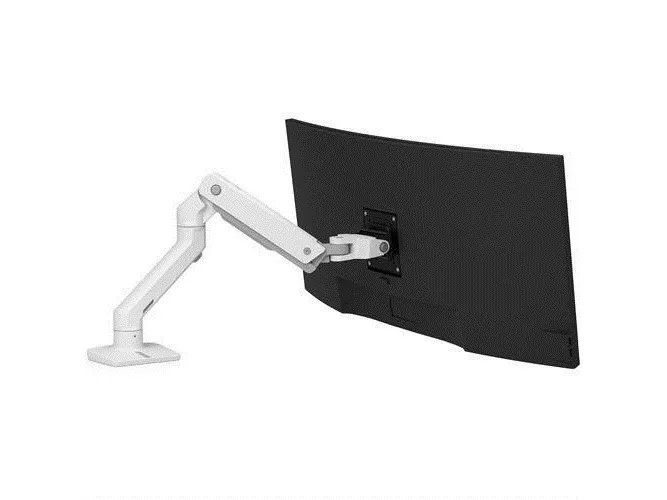 Ergotron HX - Monteringssæt (monitorarm) - for Monitor - hvid - skærmstørrelse: up to 49